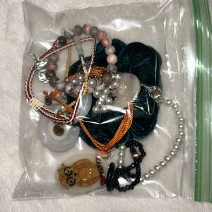 Elegant Mixed Color Beaded Jewelry Set